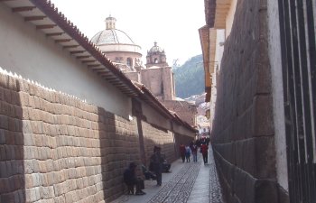 Mur inca dans la Calle Loreto