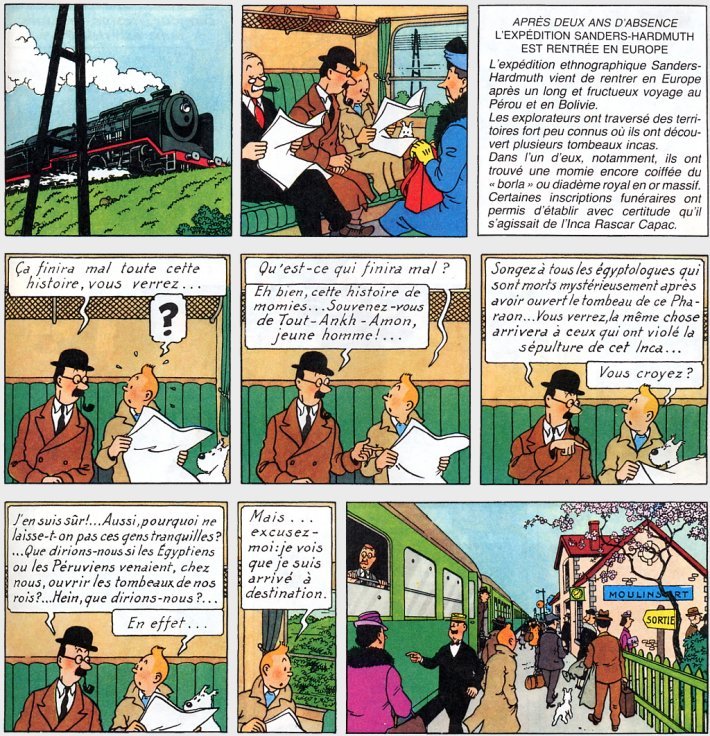 Retour du P�rou - � Herg� / Moulinsart, 2003