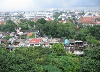 Bangkok vu du Wat Sakhet