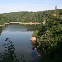 Vltava, près du Château de Zvíkov