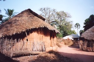 Village de Casamance, S&eacute;n&eacute;gal