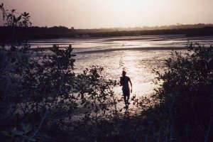Coucher de soleil en Casamance