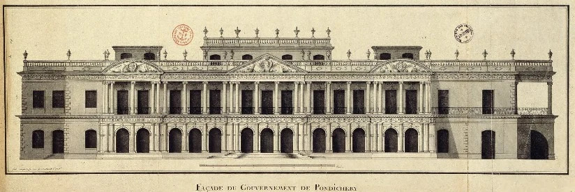 Palais du gouvernement, Pondichéry