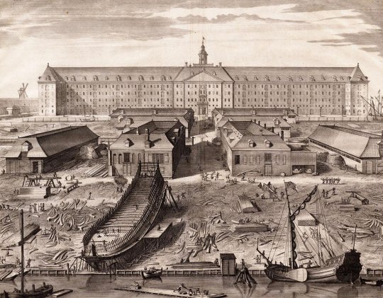 Compagnie Néerlandaise des Indes orientales, Amsterdam