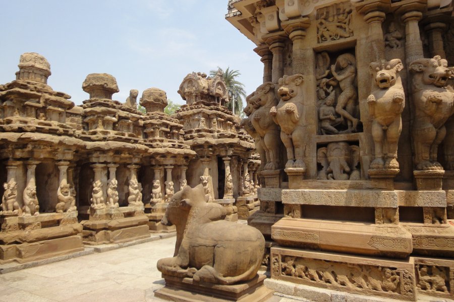 Temple Kailasanathar à Kanchipuram