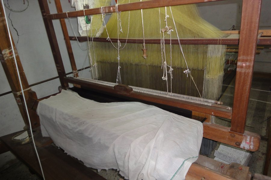 Artisanat textile à Kanchipuram