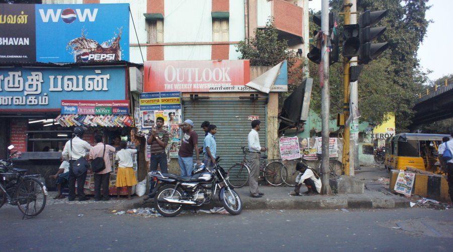 Rues de Chennai (Madras)
