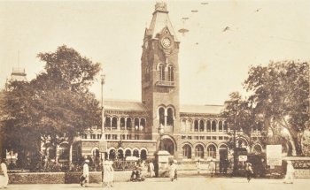 Chennai Central Station Postcard