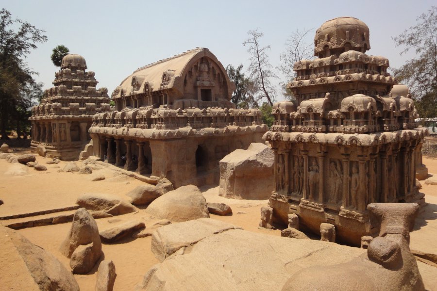 Les Cinq Rathas du Sud, Mahabalipuram