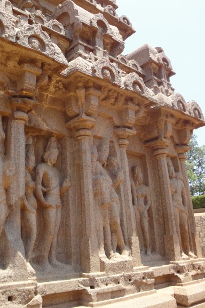 Les Cinq Rathas du Sud, Mahabalipuram