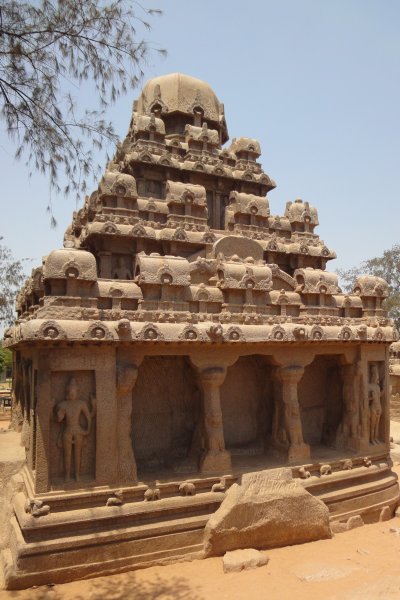 Les Cinq Rathas du Sud, Mahabalipuram