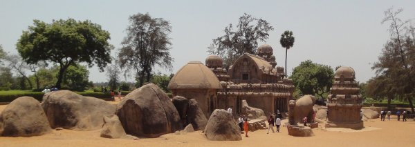 Les Cinq Rathas du Sud, Mahabalipuram