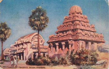 Les Cinq Rathas du Sud, Mahabalipuram
