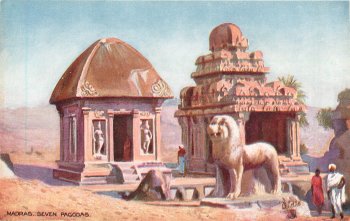 Les Cinq Rathas du Sud, Mahabalipuram