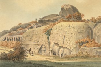 Pénitence d'Arjuna, Descente du Gange, Mahabalipuram