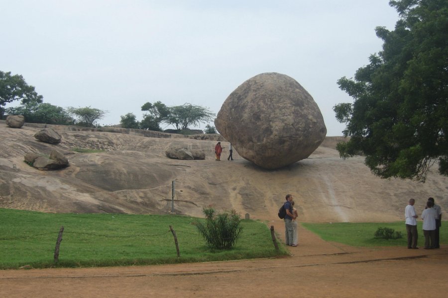 Motte de beurre, Mahabalipuram