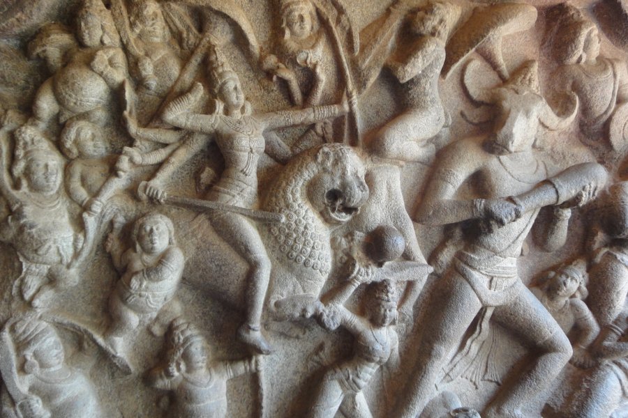 Temples Mahishasuramardini & Olakkannesvara, Mahabalipuram