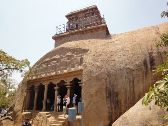 Temples Mahishasuramardini & Olakkannesvara, Mahabalipuram