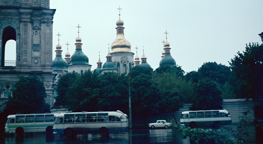 Cathédrale Sainte-Sophie, Kyiv, 1966