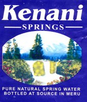 Eau min�rale kenyane