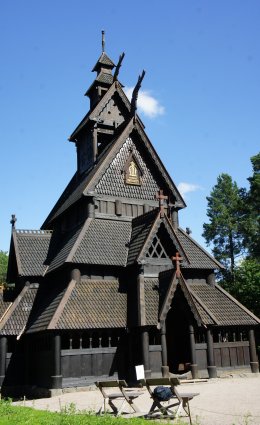 Eglise en bois debout, Norsk Folkemuseum