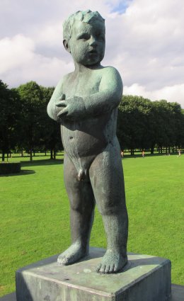 Petit garçon, Parc Vigeland