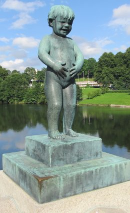 Petit garçon, Parc Vigeland